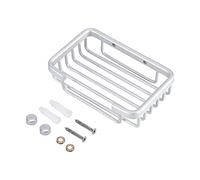 Yosoo Portasapone portasapone da parete, per doccia da bagno, 128 x 88 x 30 mm