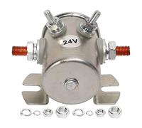 Yosoo Rel¨¨ di Avviamento del Motore, 200A 24V Rel¨¨ di Avviamento del Motore 1114208 Solenoide del rel¨¨ di Avviamento Antipolvere per Argani Barche Club Car