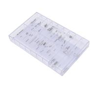 Yosoo Set di Prolunghe per Stelo per Orologio da 90 Pezzi in Acciaio Inossidabile, Kit di Aste di Prolunga per Stelo di Carica per Orologi, per Orologiai e Riparatori, con Scatola di Immagazzinaggio