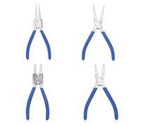 Yosoo Set di Strumenti Professionali a 4 Pezzi Circlip Pinza, Strumento Pinze Ad Anello a Scatto Facile Usare, Design Ergonomico, Comoda Custodia per Lo Stoccaggio per Lavori Meccanici Fai - -Te e
