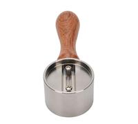 Yosoo Sostituzione Manopola Vapore, Manopola Interruttore Vapore Macchina da caffè, Leva in Acciaio Inossidabile, Leva con Manico in Legno, Ergonomica con Controllo Preciso del, Compatibilità