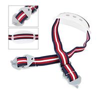 Yosoo Sottogola per Casco con Treccia Elastica, Cintura di Sicurezza Regolabile, Comoda Mentoniera, Senza Punti di Pressione, compatibilità Universale per Caschi Protettivi, Ideale per Lavori Edili