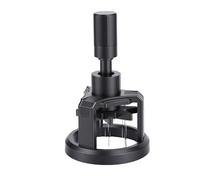 Yosoo Strumento per Distribuire il caffè, Design in Lega di Alluminio, Estrazione Uniforme con Base Magnetica, Perfetto per i Baristi Domestici (58MM)