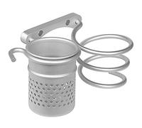 Yosoo Supporto per asciugacapelli, portaasciugacapelli, in Alluminio, Multifunzione, organizzatore per Bagno