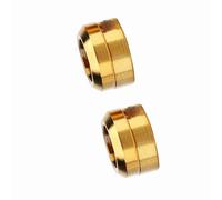 Yosoo TC4 Titanio Pinza per Pinza del Freno Bulloni Mini Design Mini Struttura Stabile di Design con Rivestimento a Nitruro a Vuoto per la Guida in Bici da Montagna Campestre (GOLD)