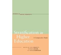 Yossi Shavit Stratification in Higher Education (Copertina rigida)