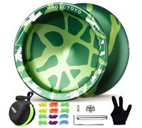YOSTAR Yoyo Profi V10, Trick JoJo con cuscinetto a sfera, doppio scopo JoJo per bambini e principianti, Unresponsive Jo Jo per adulti, giocattolo Jo-Jo con 12 corde, kit cuscinetti, alloggiamento