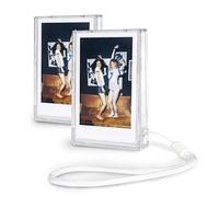 Yosuny Organizer per fotocamera istantanea da 7,6 cm per Instax Mini 12/11/9/7S, LIplay/Link/Polaroid Snap/Snap Touch, facile da trasportare, conservare e visualizzare (trasparente, 1 pezzo)