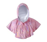 YOSUWOAI Mantello medievale da uomo Steampunk vichingo, corto, vintage, a maniche corte, Medieval Hooded Cloak per Halloween, stile retrò, con cappuccio, per cosplay, pirata vichingo, O rosa., Taglia