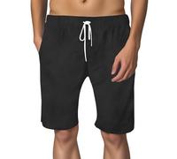 YOSUWOAI Pantaloncini con Dog Face on Butt da uomo Cartoon Dog Short Loose Fit Summer Pantaloncini da spiaggia ad asciugatura rapida, leggeri pantaloncini estivi hawaiani traspiranti, Z19 nero, 5XL