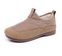 YOSUWOAI Pantofole da donna in feltro, calde, morbide, comode, per il tempo libero, protezione dal vento, invernali, leggere, traspiranti, scarpe da passeggio chiuse