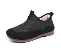 YOSUWOAI Pantofole da donna in feltro, calde, morbide, comode, per il tempo libero, protezione dal vento, invernali, leggere, traspiranti, scarpe da passeggio chiuse