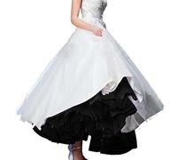 YOSUWOAI Sottogonna lunga da donna, lunghezza alla caviglia, sottogonna lunga da sposa, mutandine crinolina sottogonna per ballo di fine anno, abito da sera, abito da sposa, gonna in tulle vintage
