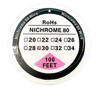 Yothre Filo di resistenza da 30 m, in nicromo 80, su bobina, con diametro da 30G AWG