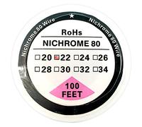 Yothre Filo di resistenza da 30m, in nicromo 80, su bobina, con diametro da 22G AWG