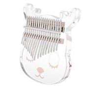 yotijar Cartoon Kalimba 17 Key Thumb Piano Mahogany Mbira - Cute Deer1