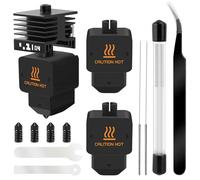YOTINO Kit Hotend H2D 0,4 mm per stampanti 3D Bambu Lab H2D/H2D Laser, A1/A1 Mini, estrusore hotend con ugello in acciaio temprato, calza in silicone e strumenti di pulizia