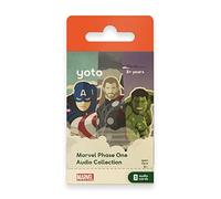 YOTO Disney Junior Novels: Marvel Phase 1 Collection - 3 schede audio per bambini da utilizzare con lettore e mini dispositivo audio all-in-1, ascolto senza schermo con divertenti storie di viaggio