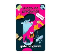 Yoto Gioco di domande: gli animali - Scheda audio in spagnolo senza schermi. Storie e quiz interattivi su Animali per bambini. Compatibile con Yoto e Mini All-In-One. Età 5+.