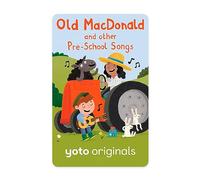 Yoto Old MacDonald e altre canzoni pre-scolastiche - Scheda musicale per bambini da utilizzare con Yoto Player e mini lettore audio All-in-1, ascolto senza schermo con divertente musica diurna