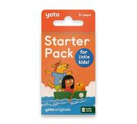 Yoto Pacchetto iniziale per bambini piccoli - 6 schede audio per bambini da utilizzare con lettore e mini dispositivo audio all-in-1, schermo educativo, ascolto gratuito con storie divertenti per