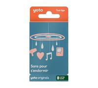 Yoto Pack Suoni per addormentarsi - 4 schede audio per bambini in francese da ascoltare su narratrice e scatola di Storie Player e Mini, suoni bianchi e ninne nanne dalla nascita
