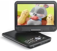 YOTON Lettore DVD Portatile 12,5" Nero, Auto Bambini, Schermo 10,5", 6H