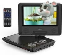 Yoton Lettore DVD Portatile 9,5" HD per Bambini e Auto Schermo Girevole 7,5", Ba