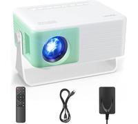 Yoton Mini Proiettore Y3 Verde, Camera, Speaker Integrato, 1080P | Couleur verte, Haut-parleur intégré, Design portable, Utilisation simple, Pour chambre et famille