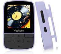 Yoton MP3 Player Bluetooth 5.2 Viola, Sport Clip, HiFi Audio, FM, 128GB
