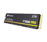 Yottamaster Y7000Pro 2TB SSD M.2 PCIe 4.0, Fino a 7000MB/s, M.2 2280 NVMe Solid State Drive interno con 3D QLC NAND Flash, Aggiornamento dello Storage per PS5, PC Computer, Laptop, Gaming