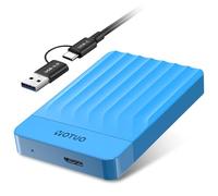 YOTUO Hard disk esterno da 1 TB, espansione di archiviazione portatile, USB 3.0 e USB-C per PC, Mac, desktop, laptop, smartphone, PS4, Xbox One, Xbox 360, ufficio e giochi, blu