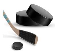 yotutun 2 pezzi, per hockey su ghiaccio, per adulti, per esercizi e allenamento classico, colore nero