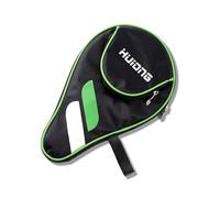 yotutun Custodia per Racchetta da Ping Pong, Custodia Protettiva con Scomparto per Racchette per 1 Racchette e 3 Palline Borsa Impermeabile per Racchette da Ping Pong con Cerniera