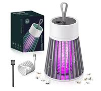 yotutun Lampada Antizanzare Elettrica, Zanzariera Elettrica Portatile Mosquito Killer con Spazzole Pulite Mosquito Lamp UV Lampada Anti Zanzara Interno Per Camera da Letto Interna, Cucina, Soggiorno