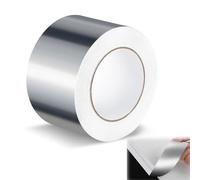 yotutun Nastro Adesivo in Alluminio, 60mm x 50m Nastro Sigillante Impermeabile e Resistente al Calore Nastro Metallico per Isolamento per Condotte Tubazioni, Isolare, Sigillare, Proteggere