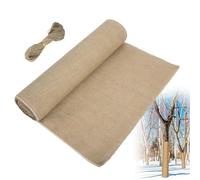 yotutun Nastro di Iuta Come Protezione per Alberi 6m x 30 cm, Protection Arbre Hiver, Juta Rotolo Protezione Invernale per Piante in Vaso, Nastro Juta Protezione Antigelo per Piante