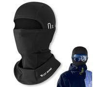 yotutun Passamontagna Invernale, Passamontagna Moto Caldo Antivento con Fori Occhiali per Uomo e Donna Antivento Balaclava Sottocasco con Pile Termico per Moto, Ciclismo, Corsa, Sci