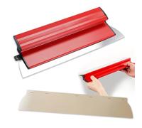 yotutun Spatole per Stucco, 40 cm Lama in Acciaio Inox Cazzuola Muratore Frattazzo per Rasatura Spatola Stucco Con Impugnatura a Forma Di Z per Cemento e Pareti in Calcestruzzo