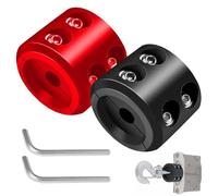 yotutun Tappo in Gomma per Cavo Argano, 2 pezzi Flaconi Fermacorda per Verricello, Fermacavo in Gomma per Verricello con Chiave, Tappo Gancio Verricello per ATV UTV Accessori Protezione Tappo