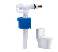 yotutun Valvola di Riempimento Universale, Galleggiante Cassetta WC Galleggiante Incasso G3/8" e G1/2" Ugello in Ottone Quantità di Acqua Regolabile