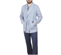 You 365 - Giacca da Camera per Uomo in Jersey Operato - 2353016 - Colore Grigio, Taglia 56
