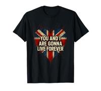 You And I Love Are Gonna Live Meme Forever Retro Nome Maglietta