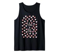 You And Me Regalo di San Valentino Ragazze Ragazzi Love Hearts Donne Uomini Canotta