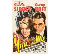 You And Me (Shockproof Classics) (DVD) Sidney Raft Carey Maclane Karns