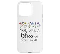 You Are a Blessing God Quote Blessed Christian Bible Verse Custodia per iPhone 15 Pro Max