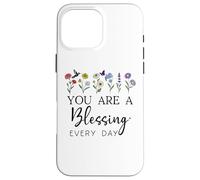 You Are a Blessing God Quote Blessed Christian Bible Verse Custodia per iPhone 16 Pro Max