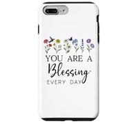 You Are a Blessing God Quote Blessed Christian Bible Verse Custodia per iPhone 7 Plus/8 Plus