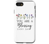 You Are a Blessing God Quote Blessed Christian Bible Verse Custodia per iPhone SE (2020) / 7/8