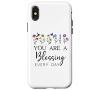You Are a Blessing God Quote Blessed Christian Bible Verse Custodia per iPhone X/XS
